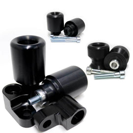 Shogun Industries Complete Slider Kit in black for car body modifications, includes sliding components and mounting hardware.