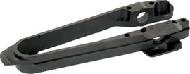 Acerbis black drive chain slider for motorcycle, part number 20815-10001, showing the durable rubber and metal construction.