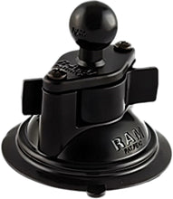 Load image into Gallery viewer, Ram 3.3-inch diameter suction cup with 1-inch ball for accessories, shown in the image with a secure mounting surface.