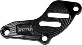 VORTEX engine case guard right black for Yamaha 3-CS651K, providing protection for the engine side.