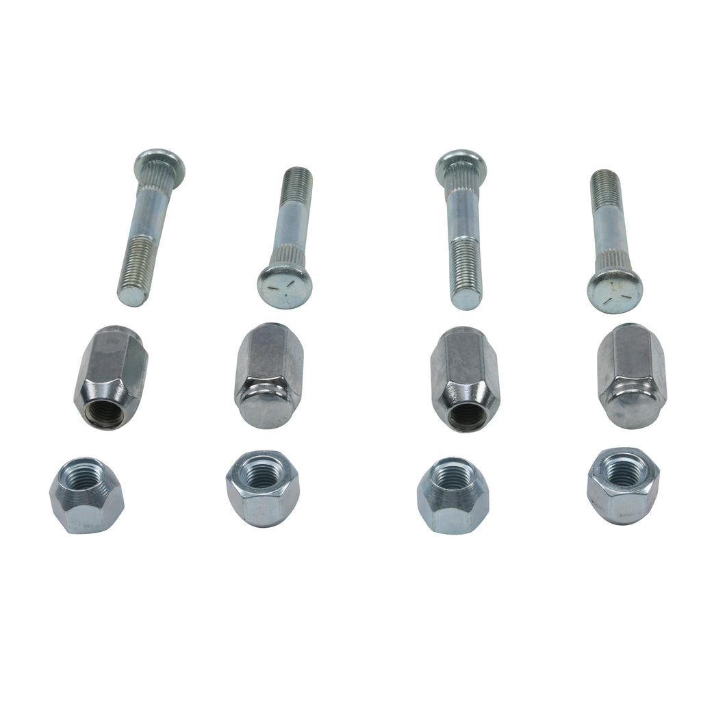 All Balls Wheel Stud Kit 28-51139 showing metal wheel studs and fasteners for automotive wheel assembly.