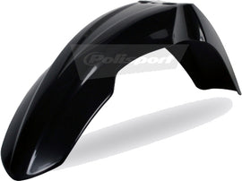 Polisport Plastics black front fender for motorcycle or dirt bike, part number 64-6261, shown in a close-up image.