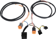 Load image into Gallery viewer, Electrical hand control harness by Hawg Halters Inc for specific models, part number 750-04155, with black wiring and connectors