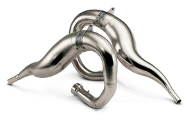 Pro Circuit P/C Platinum exhaust pipe for Banshee and YFZ 350 models, showcasing the sleek metallic finish and performance design.
