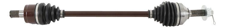 All Balls heavy-duty front drive axle with six balls, designed for durable performance on off-road vehicles.