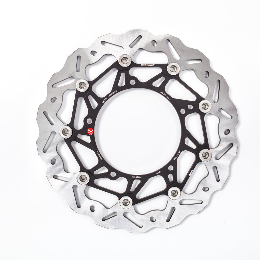 Braking SK2 directional rotor right side 32-6778R for brake system, shown in close-up with detailed surface texture.