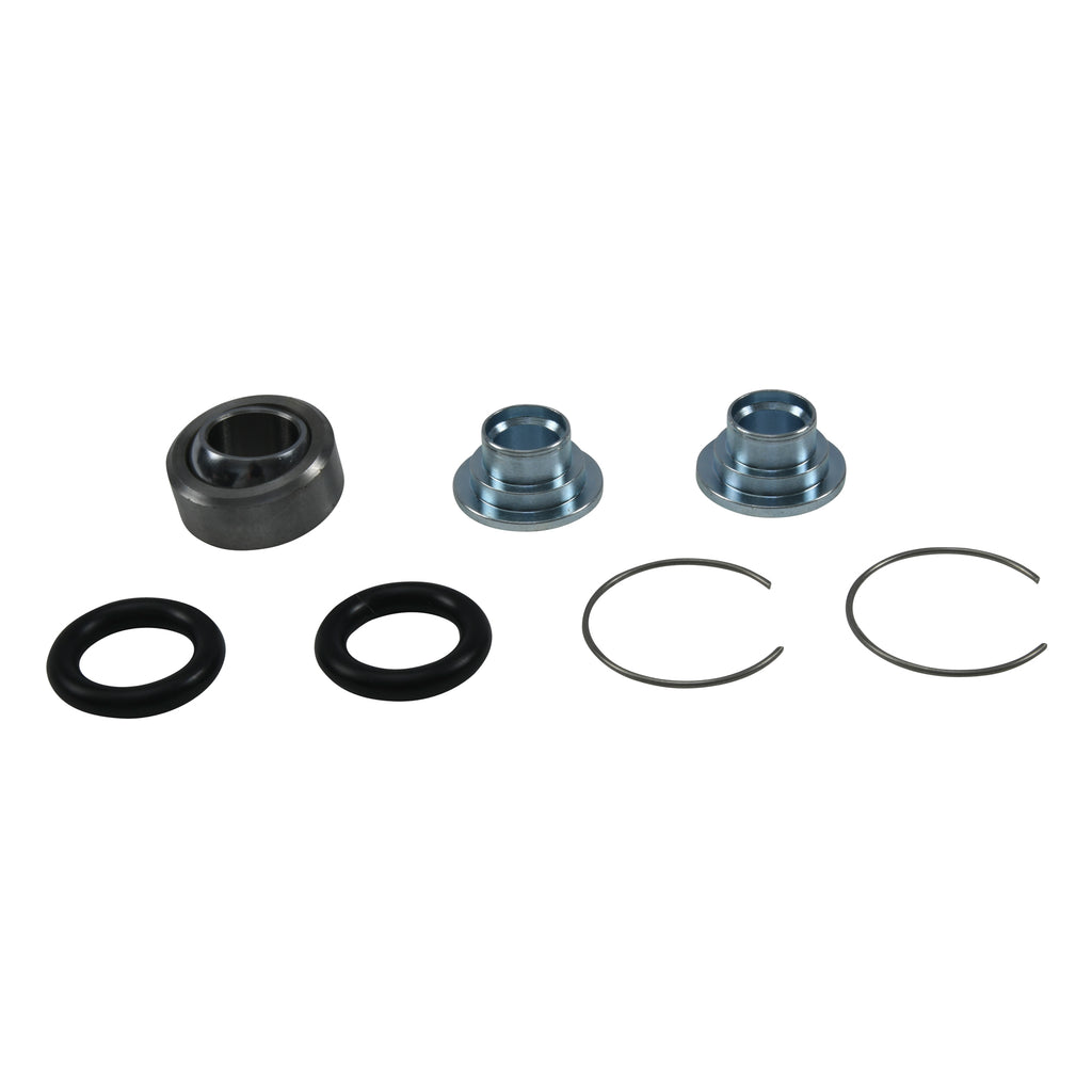 All Balls suspension shock bearing kit 22-10036 with multiple bearings and components for motorcycle shock absorber maintenance.
