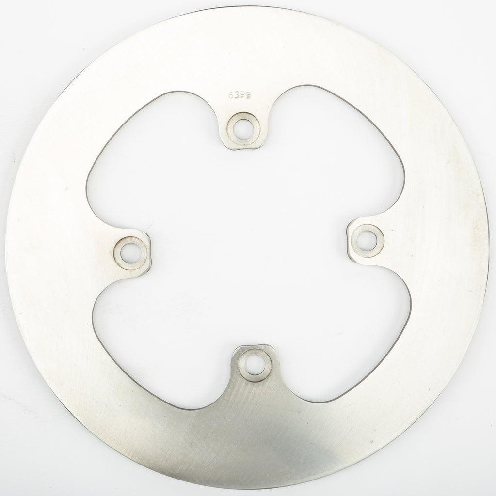 EBC Motorcycle Brakes standard rotor 15-6396 showing a circular metal brake disc with vented design for motorcycle braking systems.