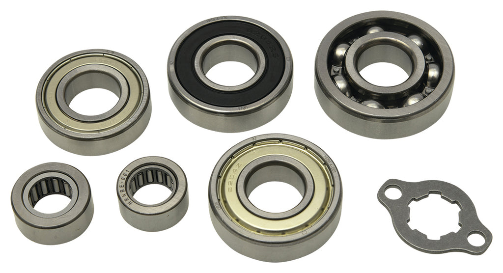 Hot Rods transmission drive bearing kit 421-HR0082 showing metal bearings and components for automotive transmission repair