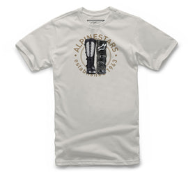 Alpine Star Victory Revolve Tee in Natural color, XL size, casual unisex T-shirt with athletic branding and comfortable fit.