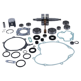 Vertex complete engine rebuild kit for Kawasaki and Suzuki WR101005, including engine components and assembly parts.