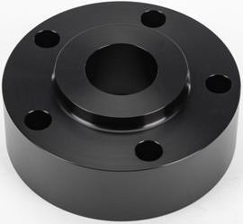 HardDrive aluminum 1-1/4-inch black pulley spacer for 00-up models, durable and lightweight automotive part.