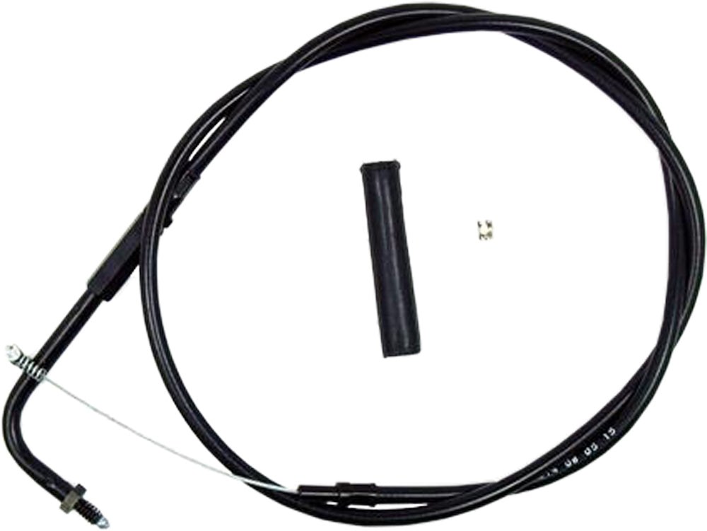 Motion Pro Blackout Idle Cable 70-62214 for hydraulic control systems, featuring black exterior and durable construction.