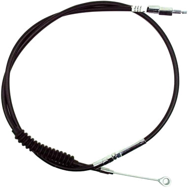 Motion Pro Black Vinyl Clutch Cable LW model 70-6390 for hydraulic control lines, featuring a durable black vinyl outer layer.