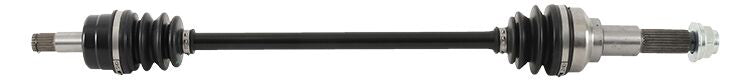 All Balls heavy-duty front drive axle with six ball design, featuring durable metal components for off-road or motorcycle use.