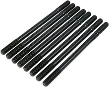 Load image into Gallery viewer, Feuling engine cylinder stud kit 811-03026 with metal studs laid out for motorcycle engine assembly.