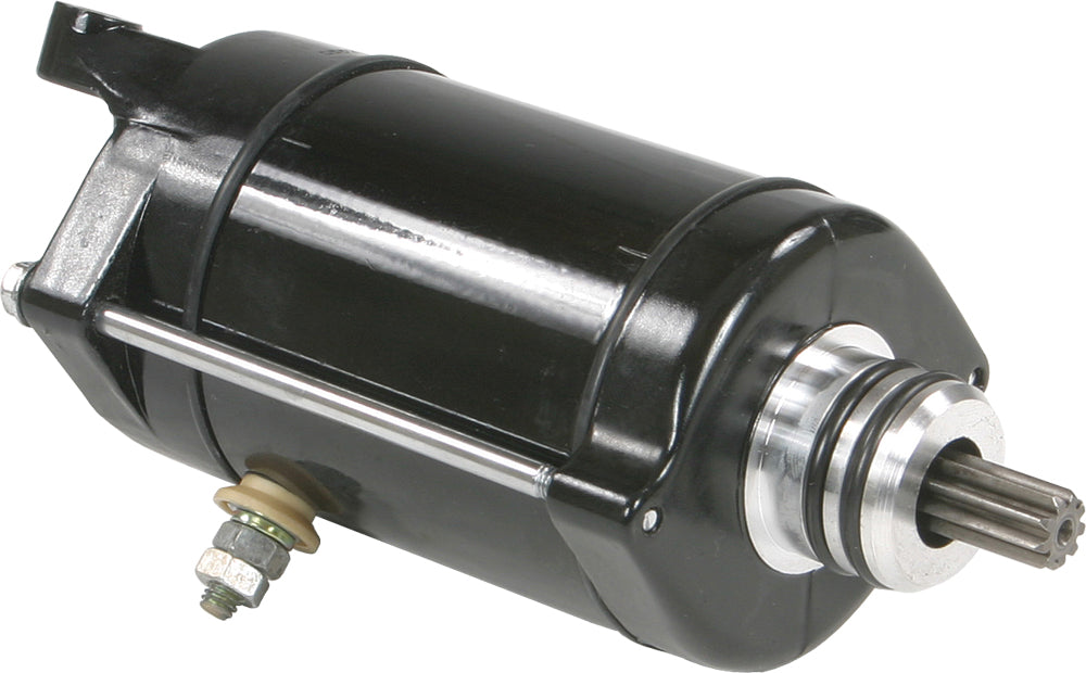 Fire Power Fire Power Starter Motor 26-1122 for engine starting, shown with metal mounting components and electrical connections.