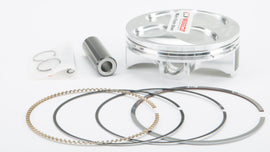 Wiseco RE818PS piston kit with Armorglide DLC coating and standard 97.00mm size for Yamaha engines, high-performance automotive component.