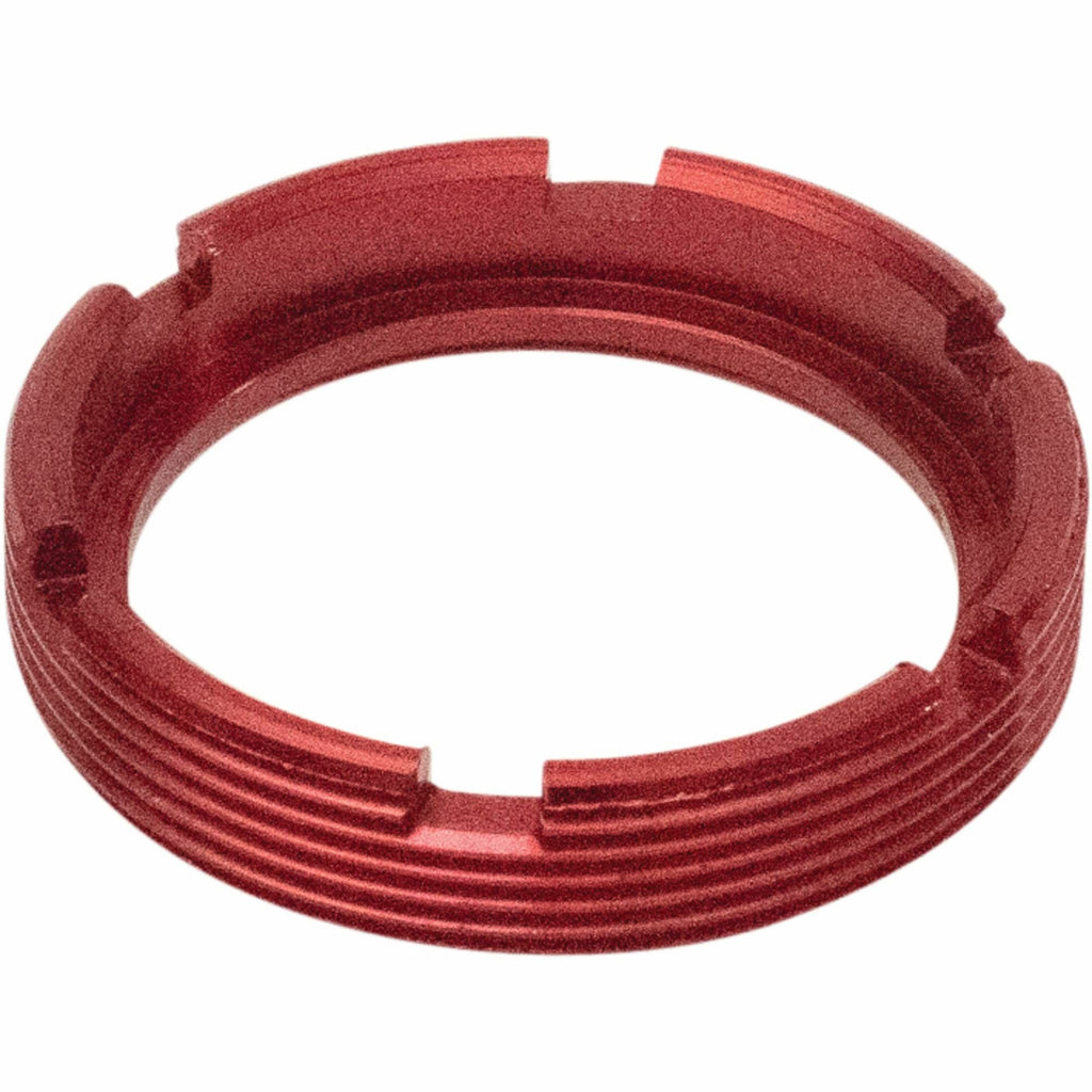 All Balls rear wheel bearing retainer for KTM and Honda drive systems, showing the metal component on a neutral background.
