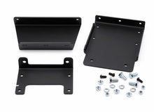 Charger l'image dans la galerie, Warn Winch Mount for Kawasaki 619-101674, heavy-duty bracket for secure winch installation, with mounting holes and durable construction.