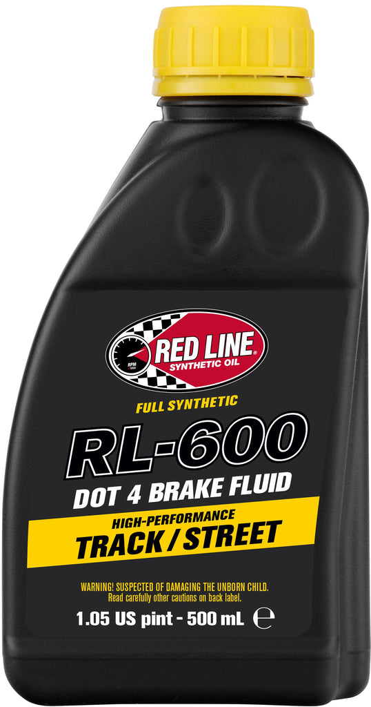 Rl 600 Dot 4 Syn  Brake Fluid 500ml 6/Case