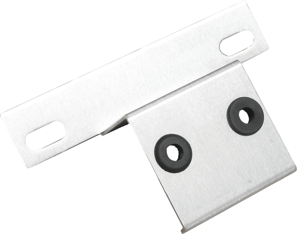 ModQuad Brush Aluminum Coolant Bottle Bracket for 28-41021 mounting, showing sleek aluminum construction and secure attachment features.