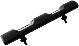 HardDrive Softail Swing Arm Bumpers for 2000-2017 Softail motorcycles, showing close-up of black body bumper components.