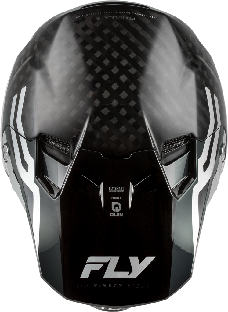 Formula S Carbon Byte Helmet Black Carbon/Grey/Silver Xs