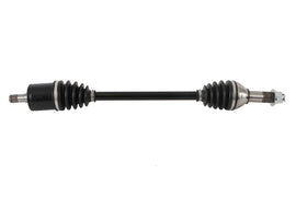 All Balls heavy duty front axle with 6 ball bearings, designed for durability and off-road motorcycle use.