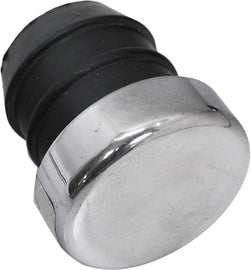 HardDrive chrome engine oil filler cap plug with the product code 820-2644, showing a shiny, engraved finish on a metal engine component.