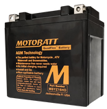 Motobatt - Battery Mbyz16hd Sealed Factory Activated - 491-1004