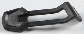 SP1 Body Hood Strap Rh S-D 12-18860, black rubber strap with metal clips, designed for automotive or body equipment.