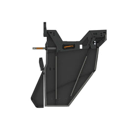 Kolpin Steel Rear Half Doors for utility vehicle, showcasing durable steel construction and installation on a side-by-side vehicle.
