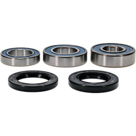 Rear All Balls street wheel bearing kit for Kawasaki models, featuring durable bearings and installation components.