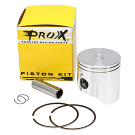 ProX Racing Parts forged Nikasil piston kit with 57.96mm cylinder for Husqvarna and KTM motorcycles, includes piston and components.