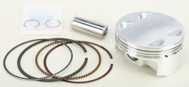 Wiseco Armorglide piston kit for Kawasaki, 87.00/+2.00, 11.5:1 compression ratio, includes pistons and components.