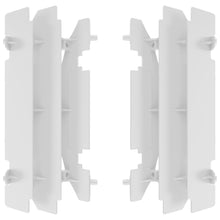 Load image into Gallery viewer, Polisport Plastics radiator louvers in white for RM/DR body, designed to fit and protect motorcycle radiators.