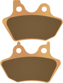 GALFER HH Sintered Brake Pads for front and rear brakes, durable and high-performance motorcycle brake pads in a close-up image.