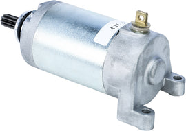 Fire Power starter motor for Yamaha 26-1389, showing the compact black starter with electrical connections and mounting points.