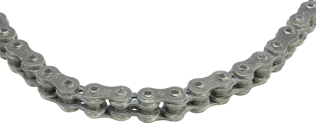 Fire Power Fire Power X-Ring Chain 520x120 with silver links, showcasing durable and high-performance motorcycle chain.