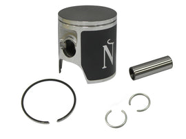 Namura ceramic piston kit with 47.46mm bore and +0.52mm size for Yamaha engine, featuring high-compression 8.2:1 ratio.