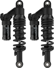 Fox Indian Qs3/Qsr dual adjustable Lite spring suspension for Scout 15-24 model, showing the suspension components and spring coil.