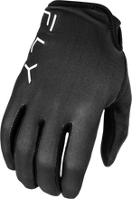 Load image into Gallery viewer, Black Fly Racing Radium Gloves with reinforced palms and adjustable wrist closures, designed for comfort and durability.