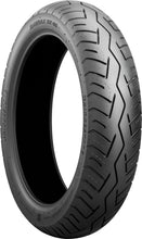 Load image into Gallery viewer, Bridgestone Battlax BT46 rear motorcycle tire 130/80-17 65H bias tubeless on a motorcycle wheel.