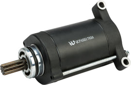 Fire Power starter motor for CF Moto 26-1199 ATV, showing the compact electric motor with mounting brackets and wiring connections.