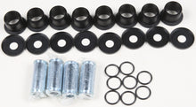 Load image into Gallery viewer, Pivot Works Lower A-Arm Kit 52-1149L for suspension, showing metal A-arm components with mounting points and bushings.