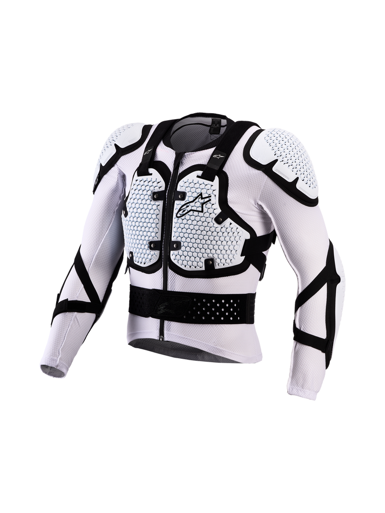 Bionic Action V3 Prtctn Jacket Wht/Blk Lg