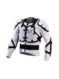Bionic Action V3 Prtctn Jacket Wht/Blk Lg