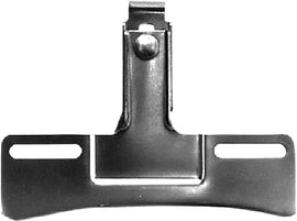 HardDrive 3-hole license plate mounting bracket for secure vehicle license plate installation, shown with metal bracket and mounting holes.