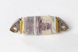 Ricks Motorsport Electric Stator 27-22302 for motorcycle electrical systems, shown with coil windings and mounting points.